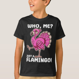 Camiseta Quem, Eu Só Um Flamingo