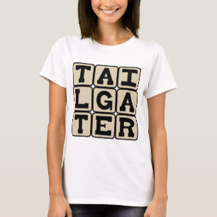 Camiseta Quem faz tailgating, participante pré-jogo