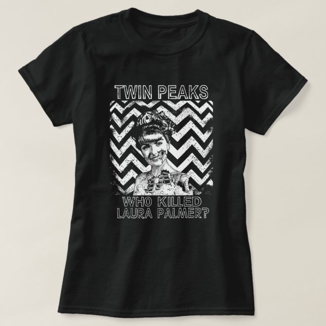 Camiseta Quem matou Laura Palmer? (Frente do Design)