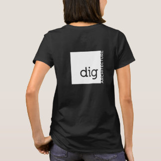 Camiseta Quem não escava a ARQUITETURA