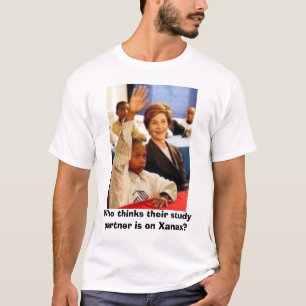 Camiseta Quem pensa que seu sócio do estudo está em Xanax