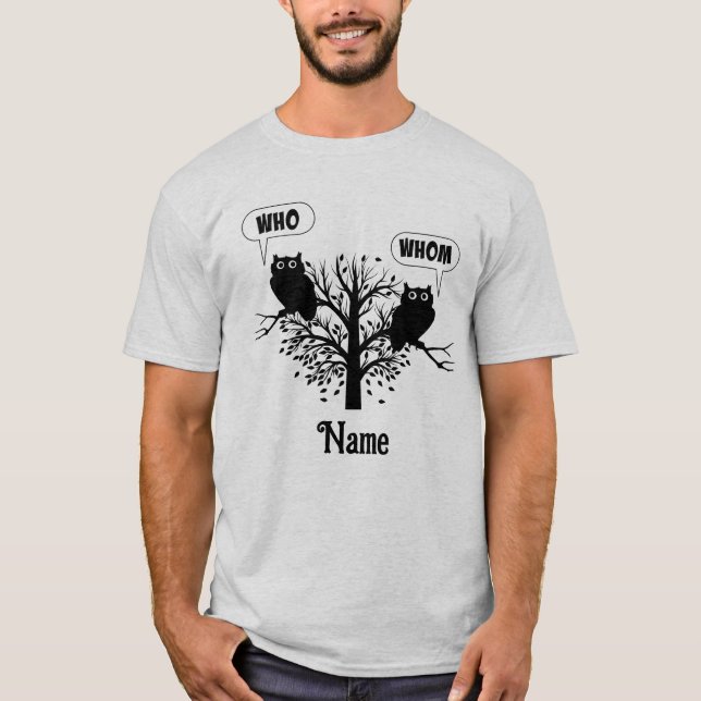 Camiseta Quem Possui Gramática Sábica Personalizada (Frente)