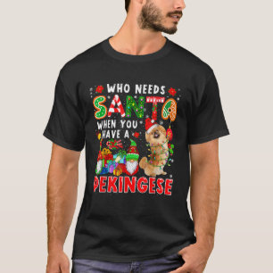 Camiseta Quem Precisa de Papai Noel Quando Você Tem um Papa