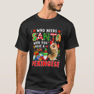 Camiseta Quem Precisa de Papai Noel Quando Você Tem um Papa