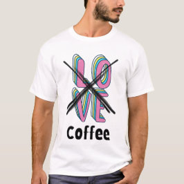 Camiseta Quem precisa de romance quando se tem cafeína? 