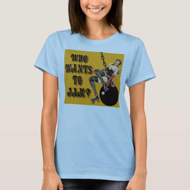Camiseta Quem quer bloquear? (Frente)