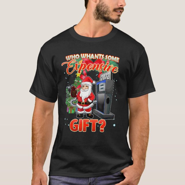 Camiseta Quem Quer um Papai Noel Caro (Frente)
