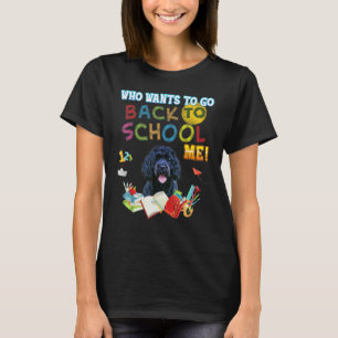 Camiseta Quem Quer Voltar à Escola Comigo Água Portuguesa F