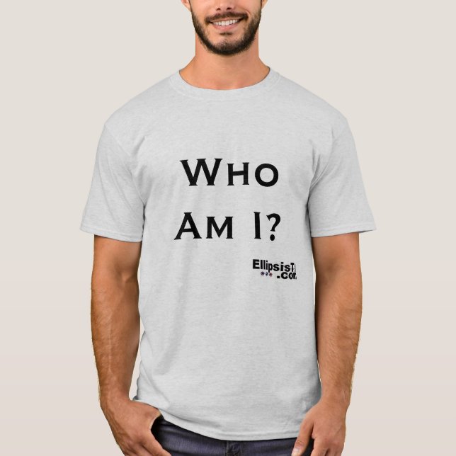 Camiseta Quem são mim? (Frente)