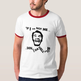 Camiseta Quem são mim? O T #1 dos homens