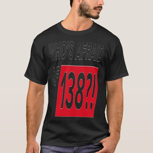 Camiseta Quem tem medo de 138 (Frente)