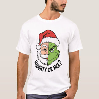 Camiseta Quem tem sido malvado ou legal?