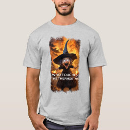 Camiseta Quem Tocou O Termóstato?