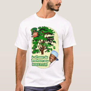 Camiseta Quem todo o Leprechaun visto da Dinamarca