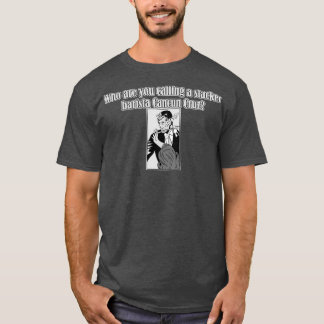 Camiseta Quem você chama de barista solteiro Cancun Cruz