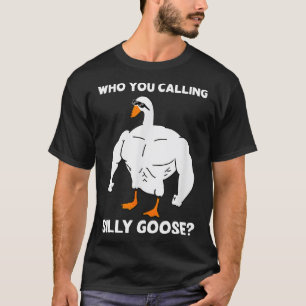 Camiseta Quem Você Chama De Bobo Goose Funny Gym Meme 1