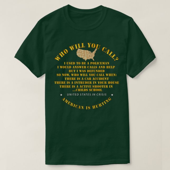 Camiseta Quem você vai chamar? (Frente do Design)