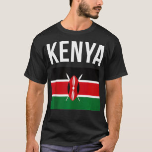 Camiseta Quênia Flag Pride Viagem Souvenir Kenya Fla