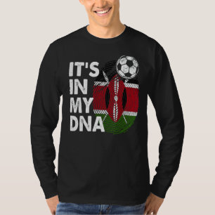 Camiseta Quênia No Meu Dna Equipe Queniana De Bandeiras Quê