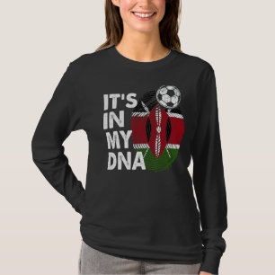 Camiseta Quênia No Meu Dna Equipe Queniana De Bandeiras Quê