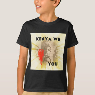 Camiseta Quênia Nós Te Amoramos