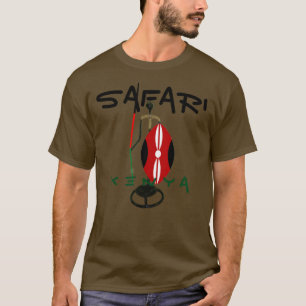 Camiseta Quênia Safari Holiday Tour Hakuna Matata Masai Mar