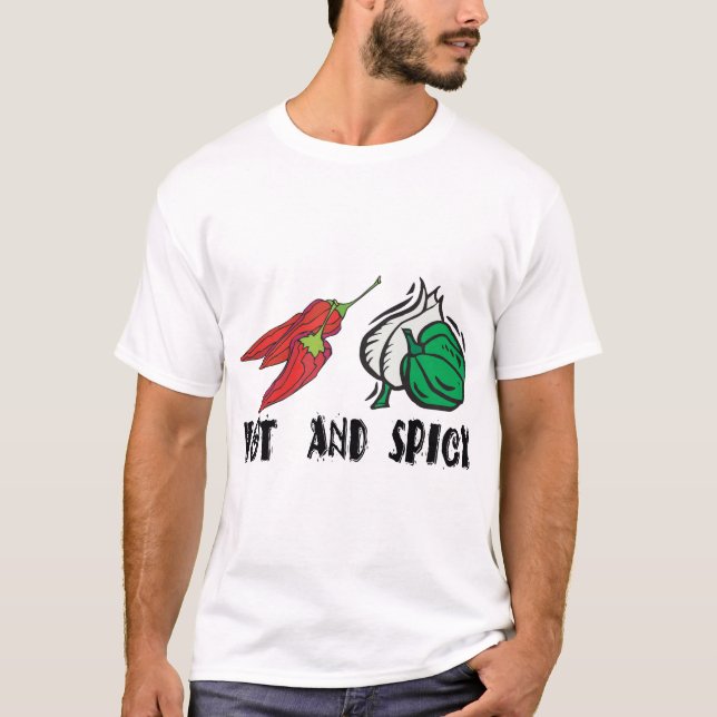 Camiseta Quente e picante (Frente)
