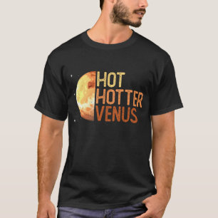 Camiseta Quente, Mais Quente, Vênus. - Vênus Planet Space L