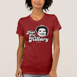 Camiseta Quente para o t-shirt de Hillary