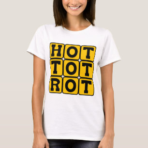 Camiseta Quente para Trotar, Ansioso para Começar