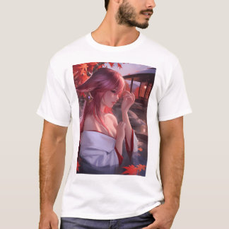 Camiseta Quente Primavera Yae Miko 153