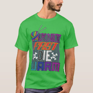 Camiseta Quente Rápido Mortal do Knit