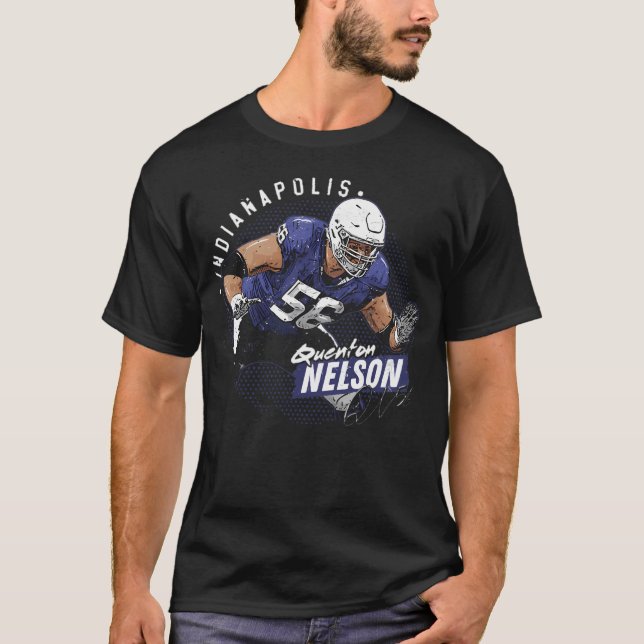 Camiseta Quenton Nelson Indianapolis (Frente)
