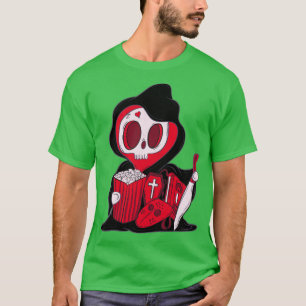 Camiseta Quer assistir filmes de terror