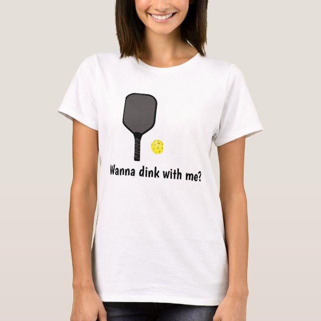 Camiseta Quer beber comigo  (Frente)