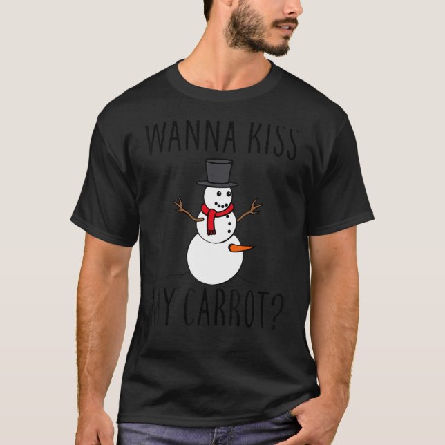 Camiseta Quer Beijar Meu Carrot Naughman (Frente)