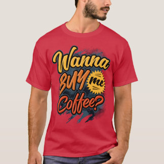 Camiseta Quer Comprar Me Café Barista Amante Do Café amigo