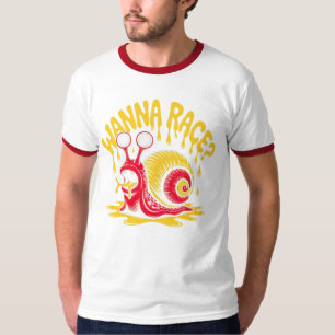 Camiseta Quer Correr? Caracol Humor Irônico Tocado