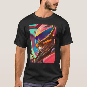 Camiseta Quer Dar uma Volta com o Gato Louco