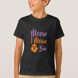 Camiseta Quer Dizer "Boo-catoentre-halloween"