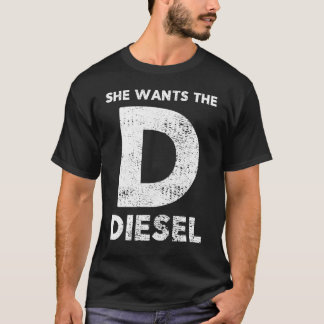 Camiseta Quer o D - presente diesel