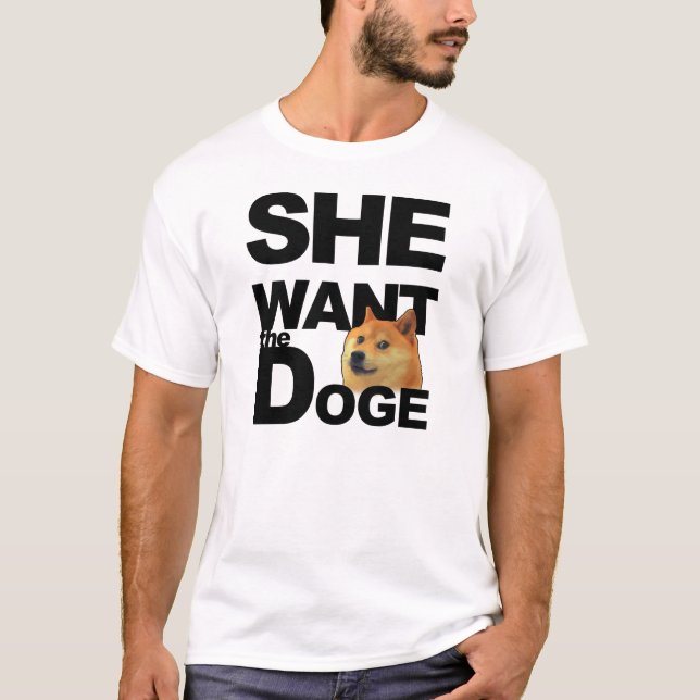 Camiseta Quer o Doge (Frente)