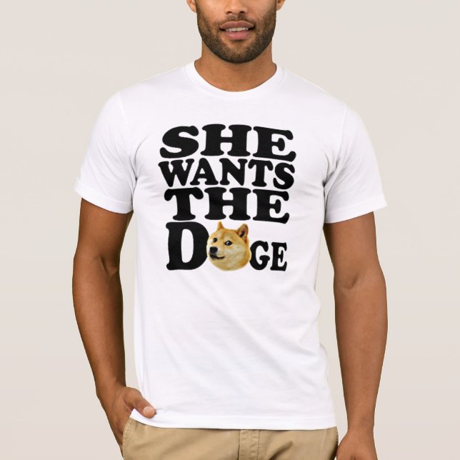 Camiseta quer o Doge (Frente)