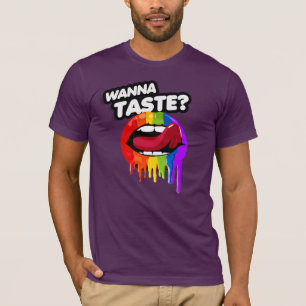 Camiseta Quer provar o arco-íris