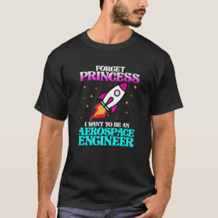 Camiseta Quer Ser Engenheiro Aeroespacial Engenharia de Fog