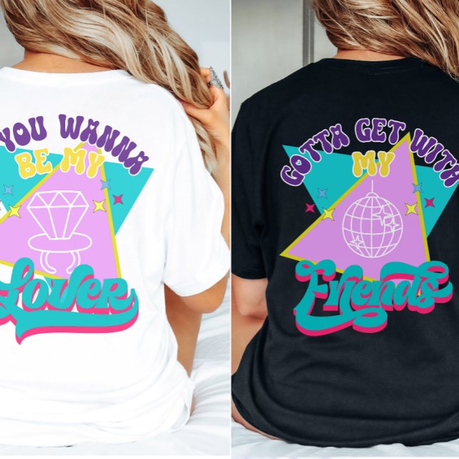 Camiseta Quer ser minha sogra retro noventa, solteira (Find matching shirts in our shop)