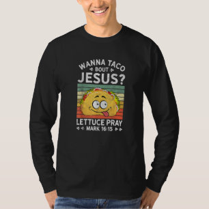 Camiseta Quer Taco Sobre Jesus Fé Cristã Jesus Crente