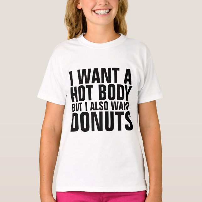 Camiseta QUEREM CORPO QUENTE QUEREM ROSQUINHAS Crianças ado (Frente)