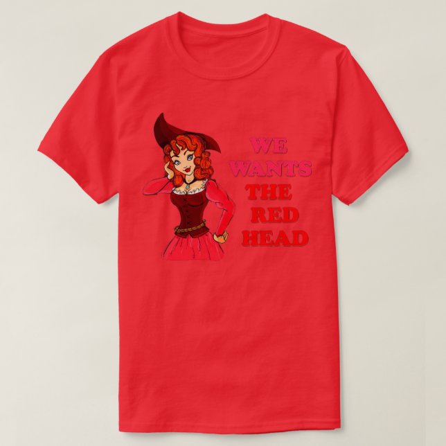 Camiseta Queremos A Ruiva 10 (Frente do Design)
