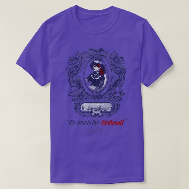 Camiseta Queremos a ruiva 13 (Frente do Design)